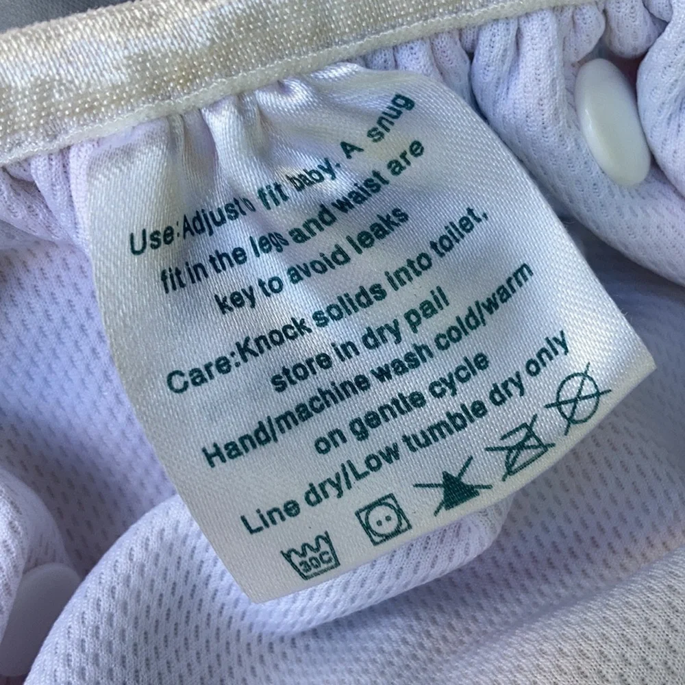 Alva baby cloth diaper covers (4) baby girl
